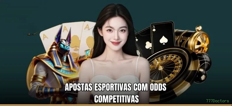 Apostas esportivas da 777Doctors com odds competitivas